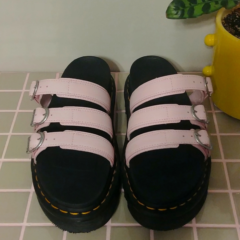 Dr. Martens Pink Sandals
